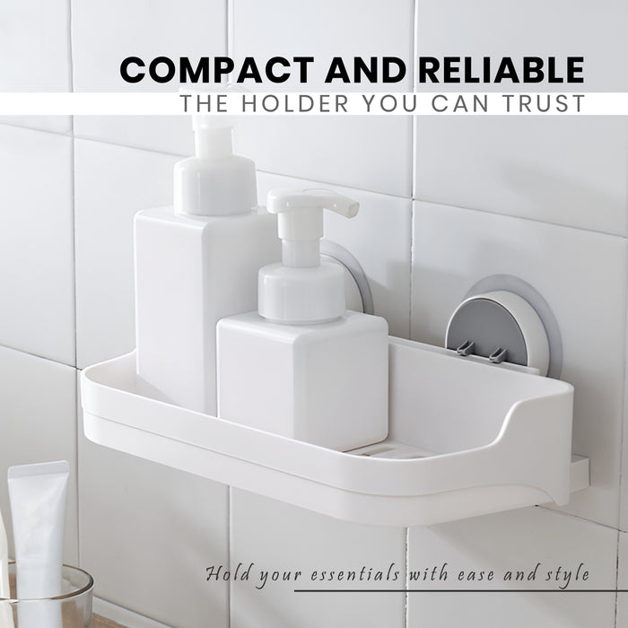 IBL 05-SS iBELL Multifunctional Soap Holder for Shower | Wall Mounted Soap Dish with Adhesive | Removable Soap Dish for Bathroom, Kitchen, and Hotel Use