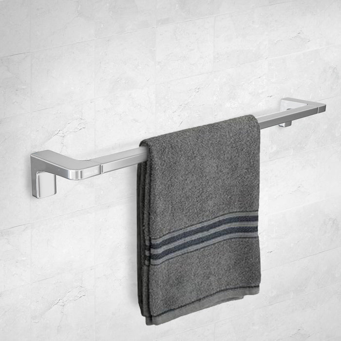 IBL 10-HS iBELL 60 cm (24-Inch) Towel Bar, Wall Mounted Towel Rod Holder for Bathroom and Kitchen