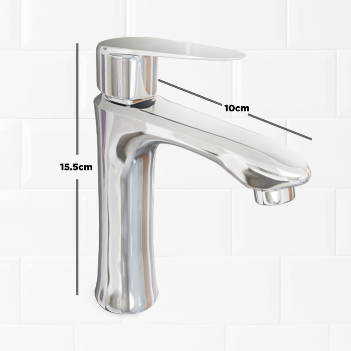 IBL 23-Z1 iBell Pack of 2 Bathroom Sink Faucets - Single Hole, Easy-Clean, Temperature Resistant with Multi-Layer Plating for Bathroom Basin