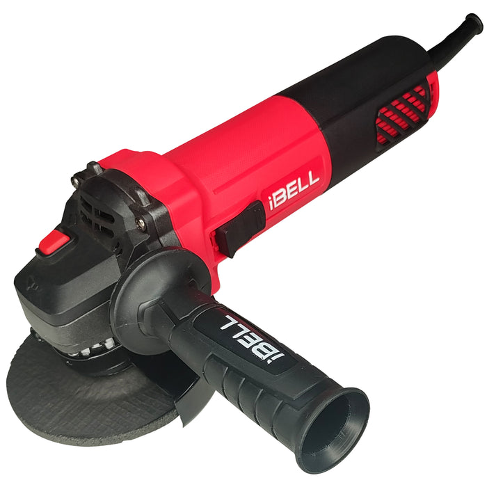 iBELL Angle Grinder AG15-85, 1100W Heavy Duty, Copper Armature, Disc Dia 115mm, 11000 RPM with Grinding Wheel and Guard.