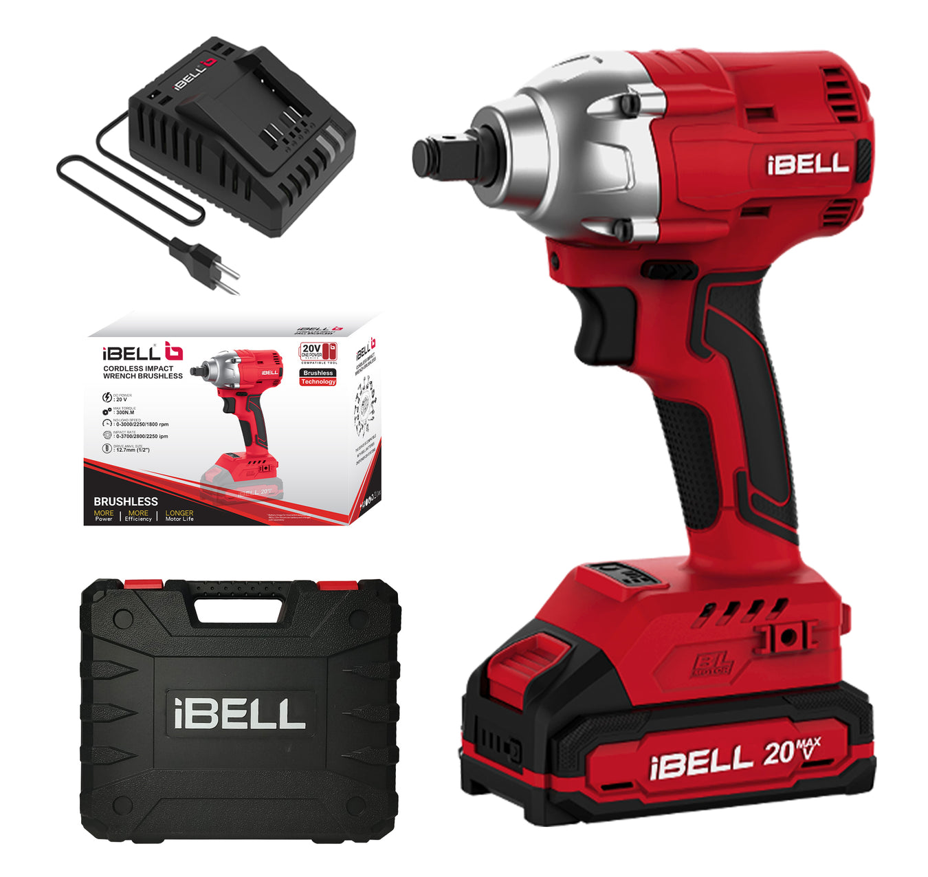 One Power Series Impact Wrench Combo set