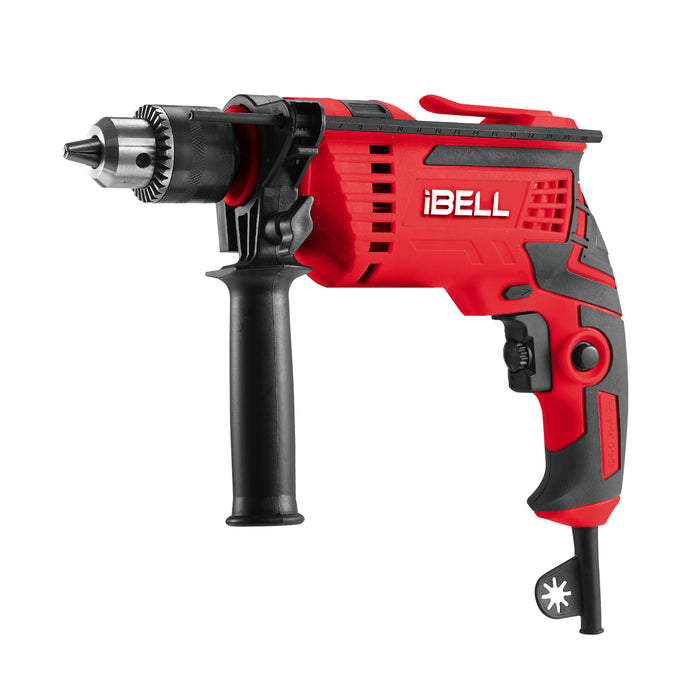 IBELL Professional Tool Kit with Impact Drill 500RE, 650W, Copper Armature, Chuck 13mm manual