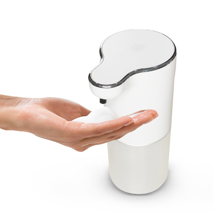 IBL 79-SA iBELL Automatic Foam Handwash Dispenser | Smart Hand wash Dispenser for Bathroom, Office, Kitchen | Automatic Soap Holder/Dispenser | touchless soap Dispenser (350 ml)-curved