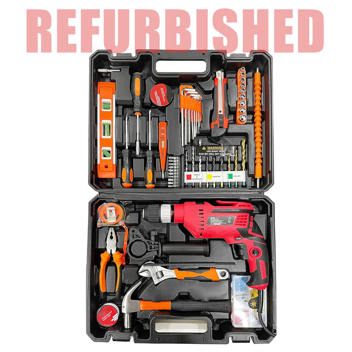 (Refurbished) iBELL TD13-100, 650 W Professional Tool Kit (Pack of 115) - 6 Months Warranty