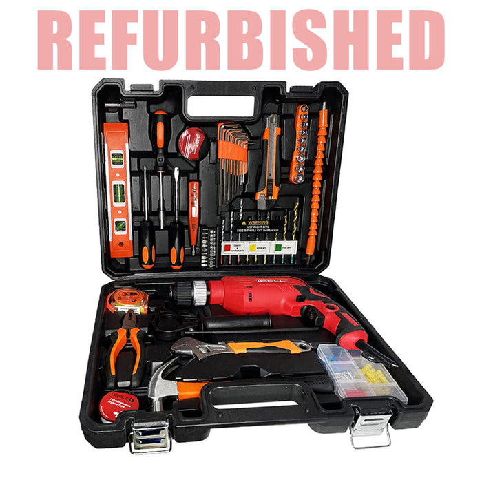 (Refurbished) iBELL TD13-100, 650 W Professional Tool Kit (Pack of 115) - 6 Months Warranty